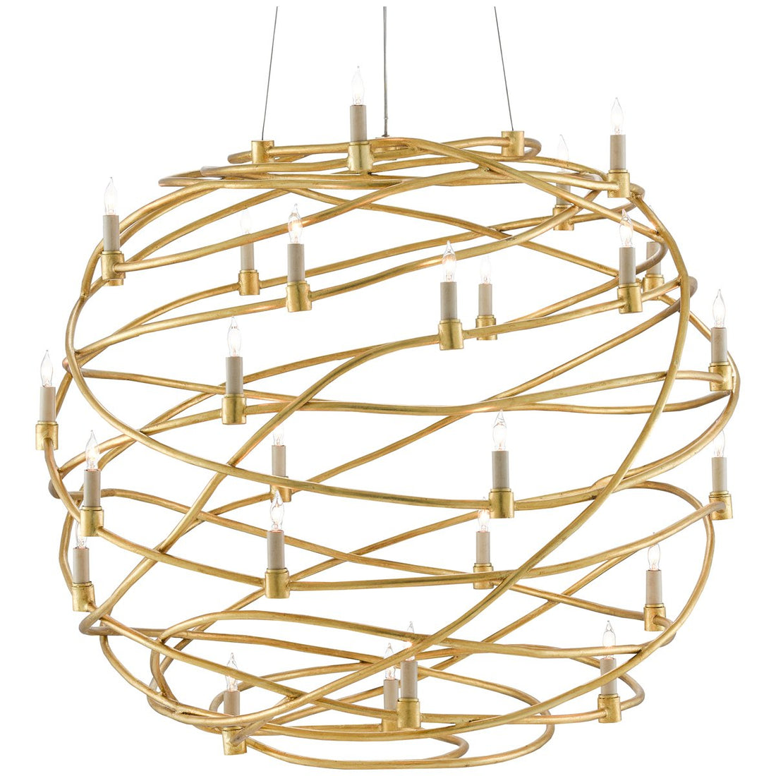 Currey and Company Franchette Orb Chandelier