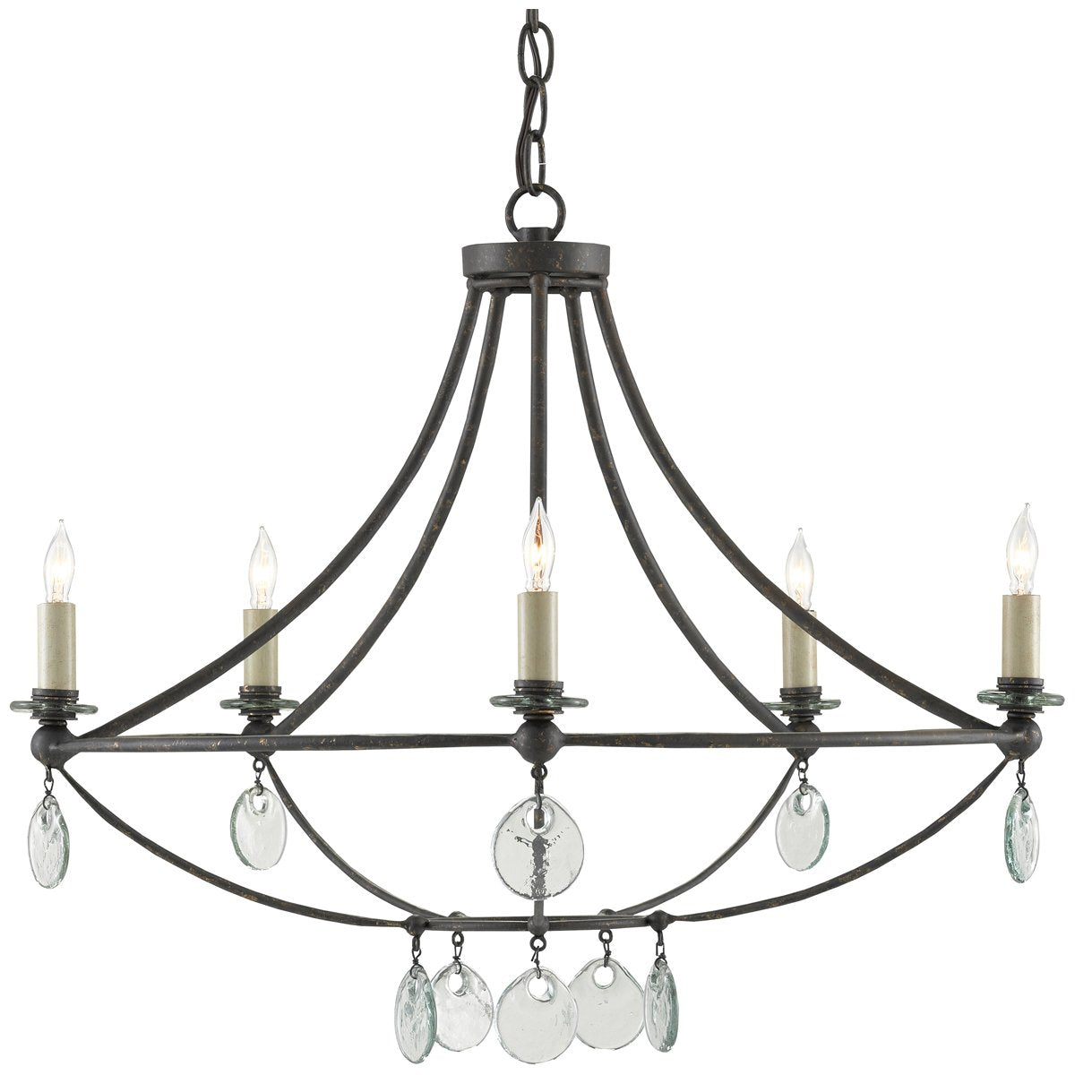 Currey and Company Novella Small Chandelier