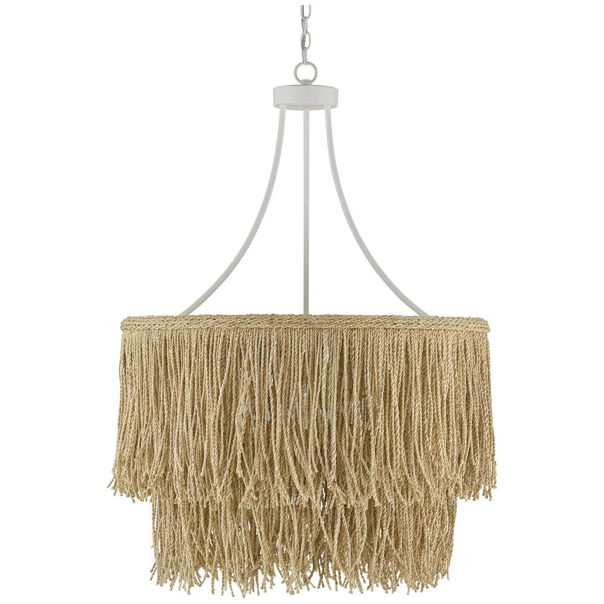 Currey and Company Samoa Two-Tiered Chandelier