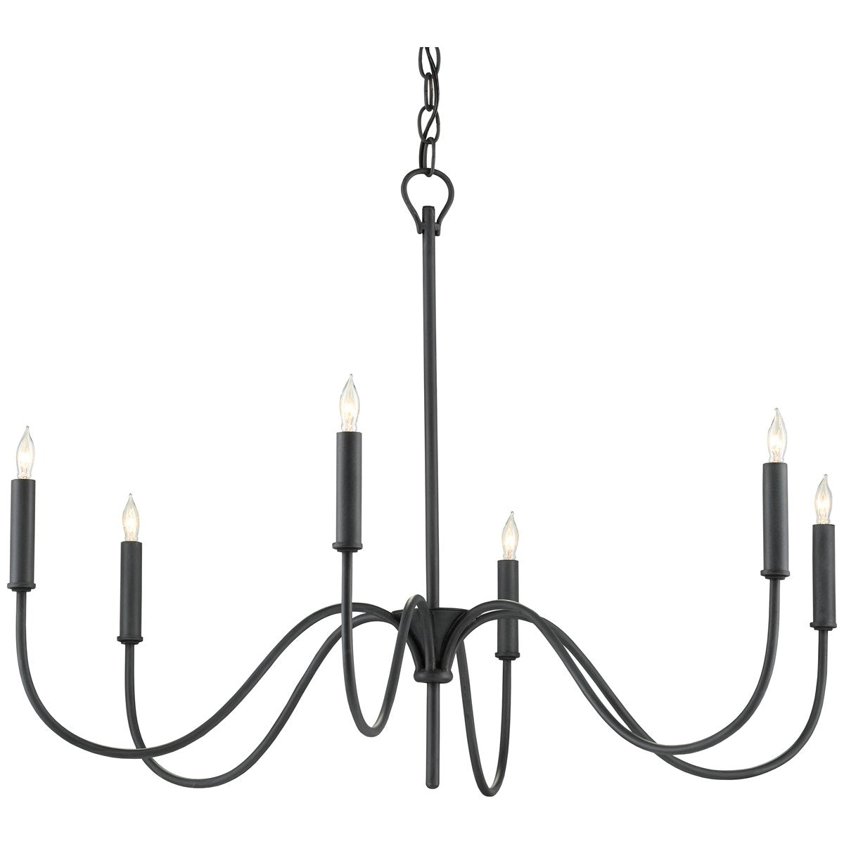 Currey and Company Tirrell Small Chandelier
