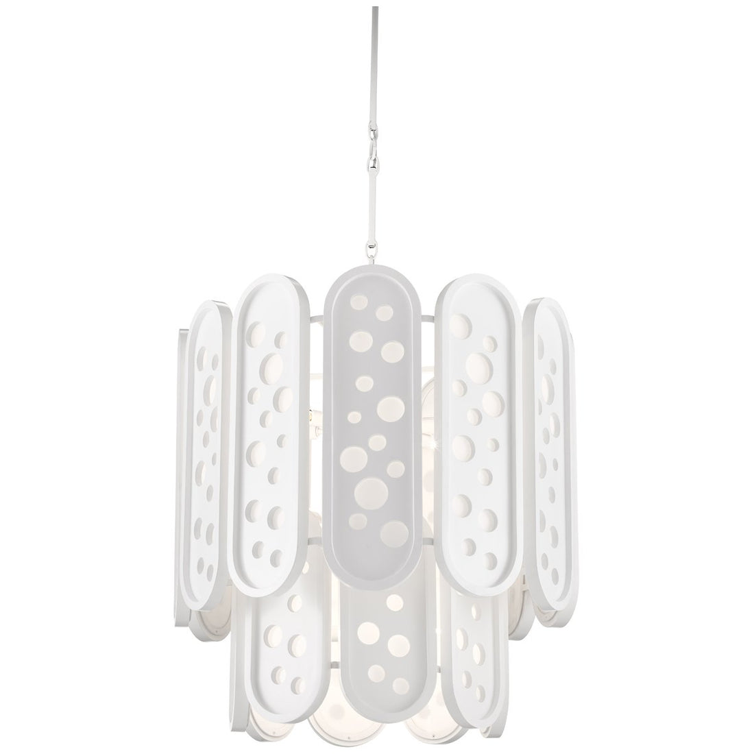 Currey and Company Lapidus Two-Tiered Chandelier