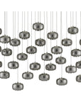 Currey and Company Pepper 30-Light Multi-Drop Pendant