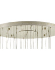 Currey and Company Glace 36-Light Multi-Drop Pendant