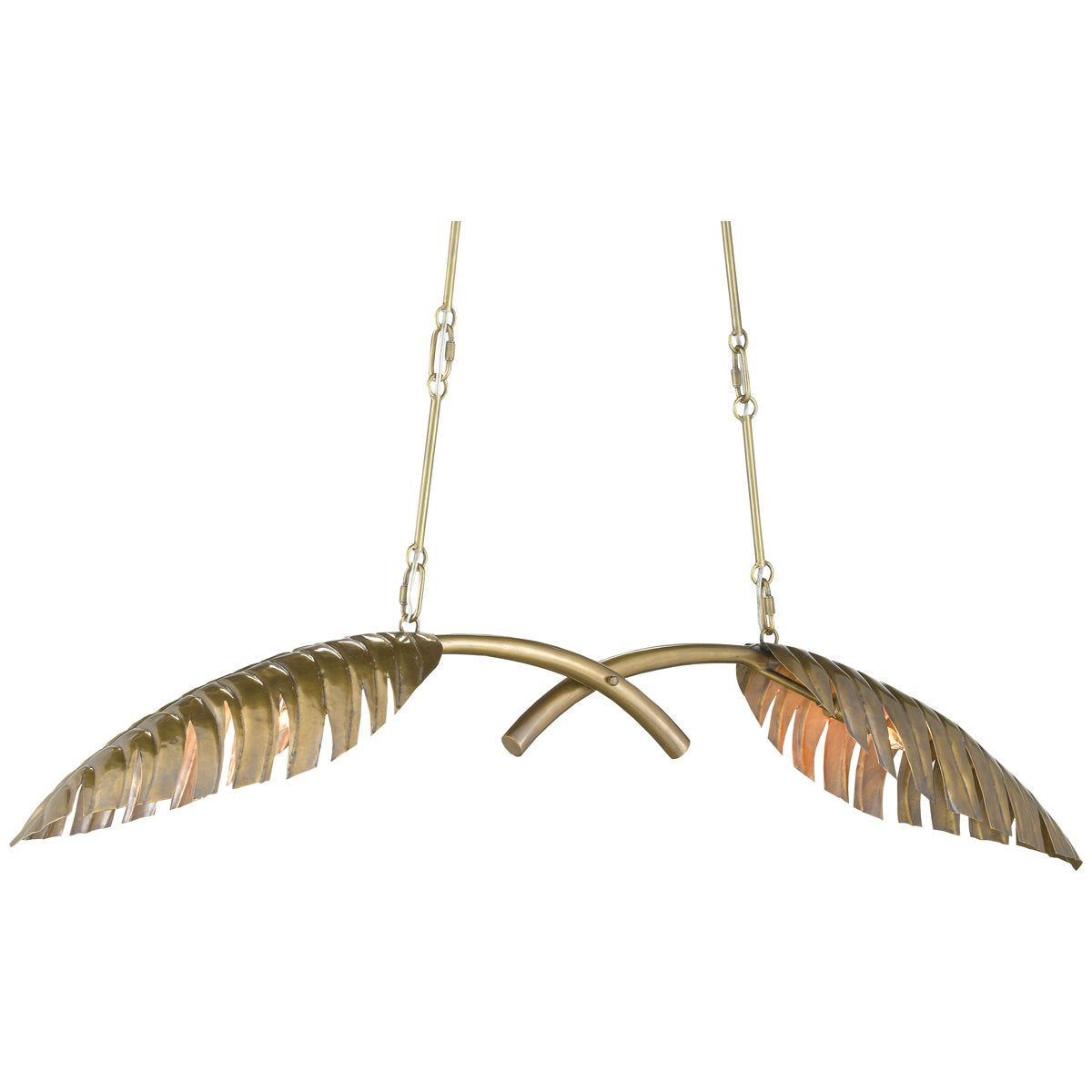 Currey and Company Tropical Wings Chandelier