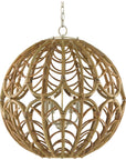 Currey and Company Cape Verde Orb Chandelier