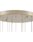 Currey and Company Piero Round 15-Light Multi-Drop Pendant