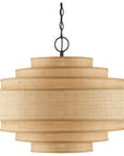 Currey and Company Maura Natural Chandelier