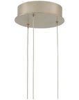 Currey and Company Palatino 3-Light Multi-Drop Pendant