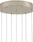 Currey and Company Palatino Round 7-Light Multi-Drop Pendant