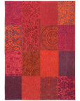 Louis de Poortere Vintage Patchwork 8103 Orange Purple Rug