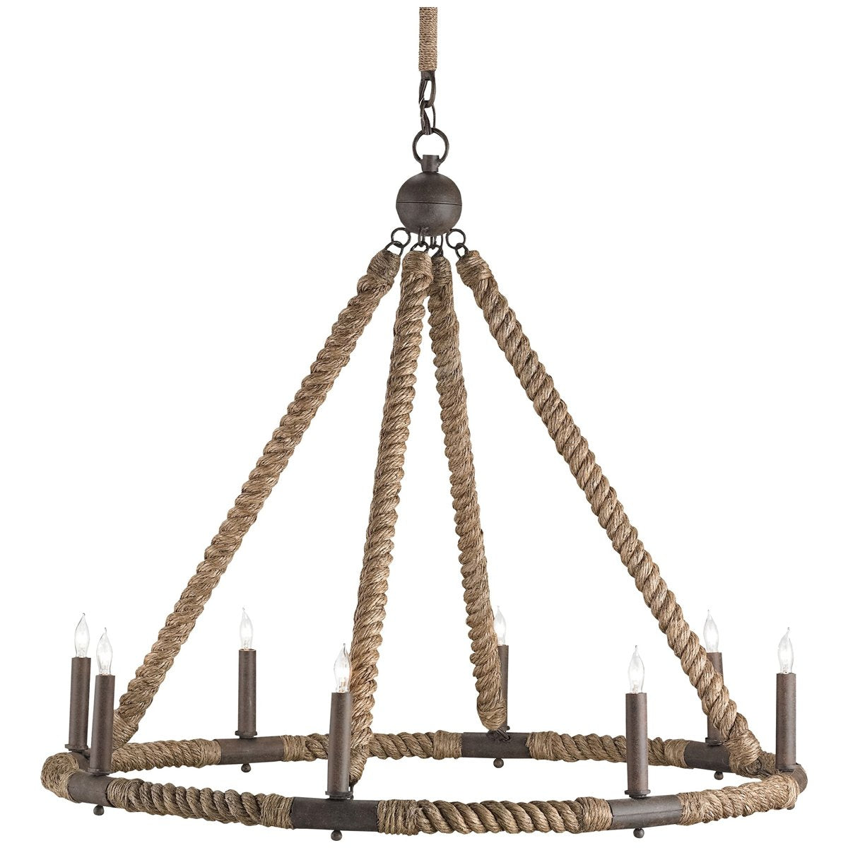 Currey and Company Bowline Chandelier