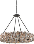 Currey and Company Oyster Chandelier