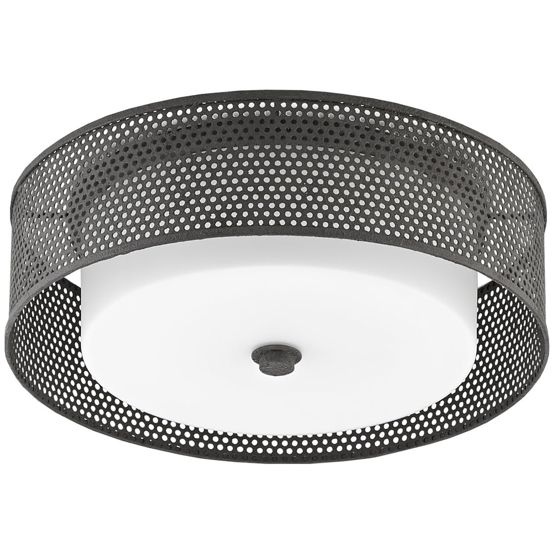 Currey and Company Notte Flush Mount