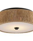 Currey and Company Brownell Flush Mount