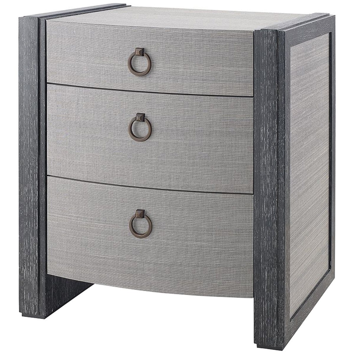 Villa &amp; House Albert 3-Drawer Side Table with Benedict Ring Pull