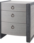 Villa & House Albert 3-Drawer Side Table with Benedict Ring Pull