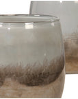 Uttermost Tinley Blown Glass Bowls, 2-Piece Set