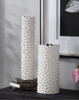 Uttermost Ciji White Vases, 2-Piece Set