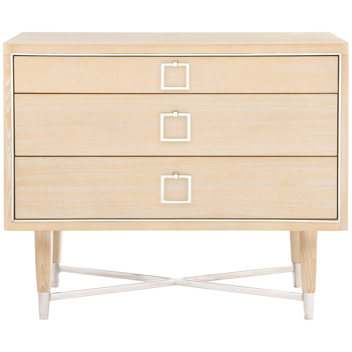 Villa & House Adrian Large 3-Drawer Chest with Santino Pull