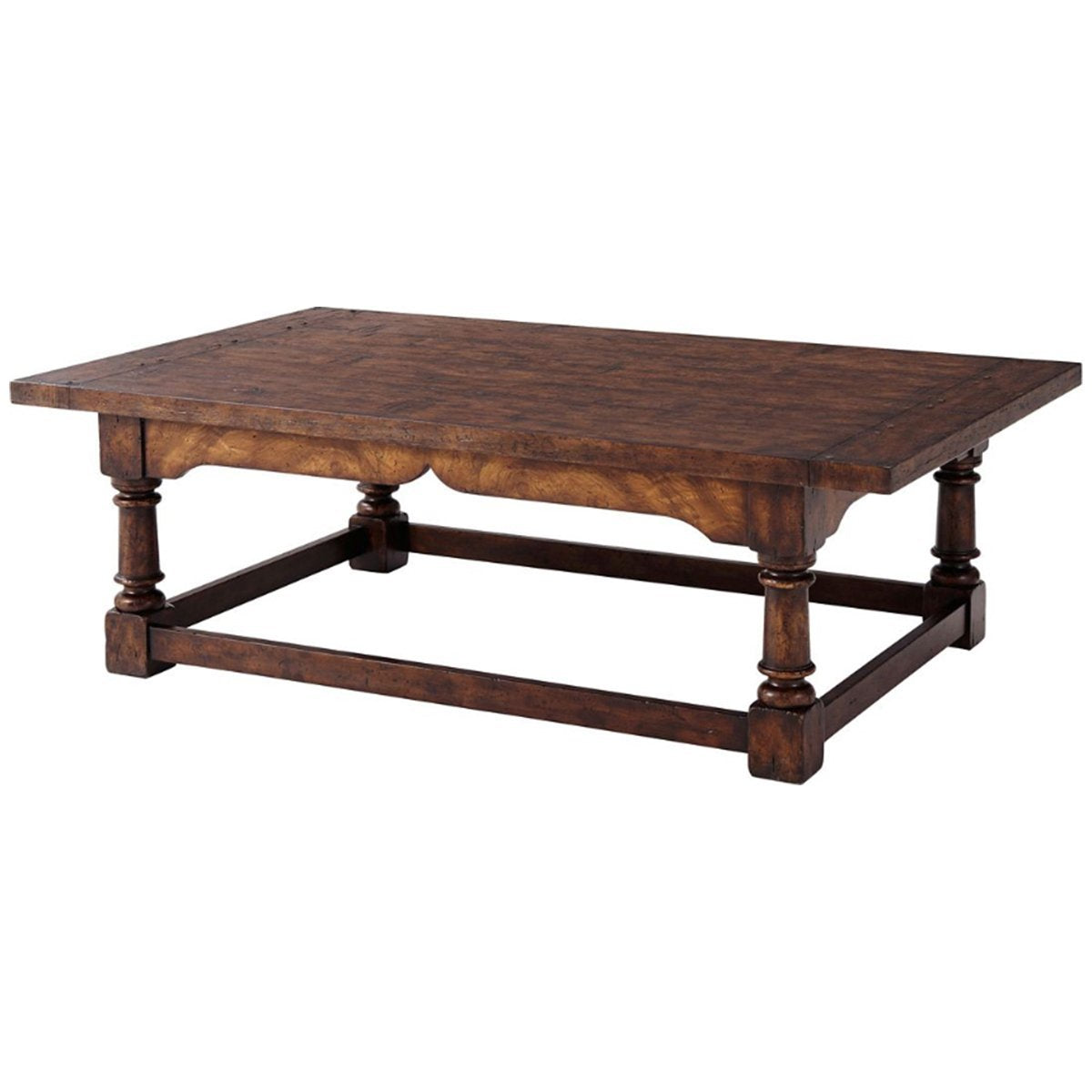 Theodore Alexander Victory Oak Victory Oak Cocktail Table