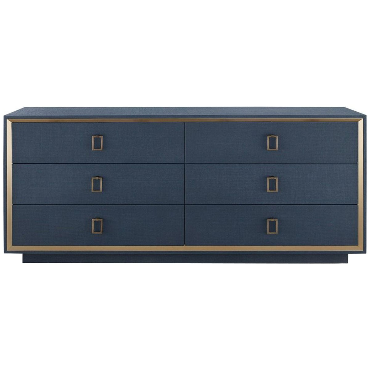 Villa &amp; House Ansel Extra Large 6-Drawer Dresser with Raquel Pull