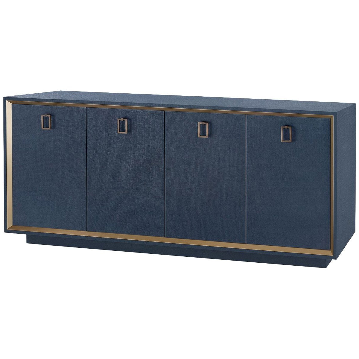 Villa &amp; House Ansel 4-Door Cabinet with Raquel Pull