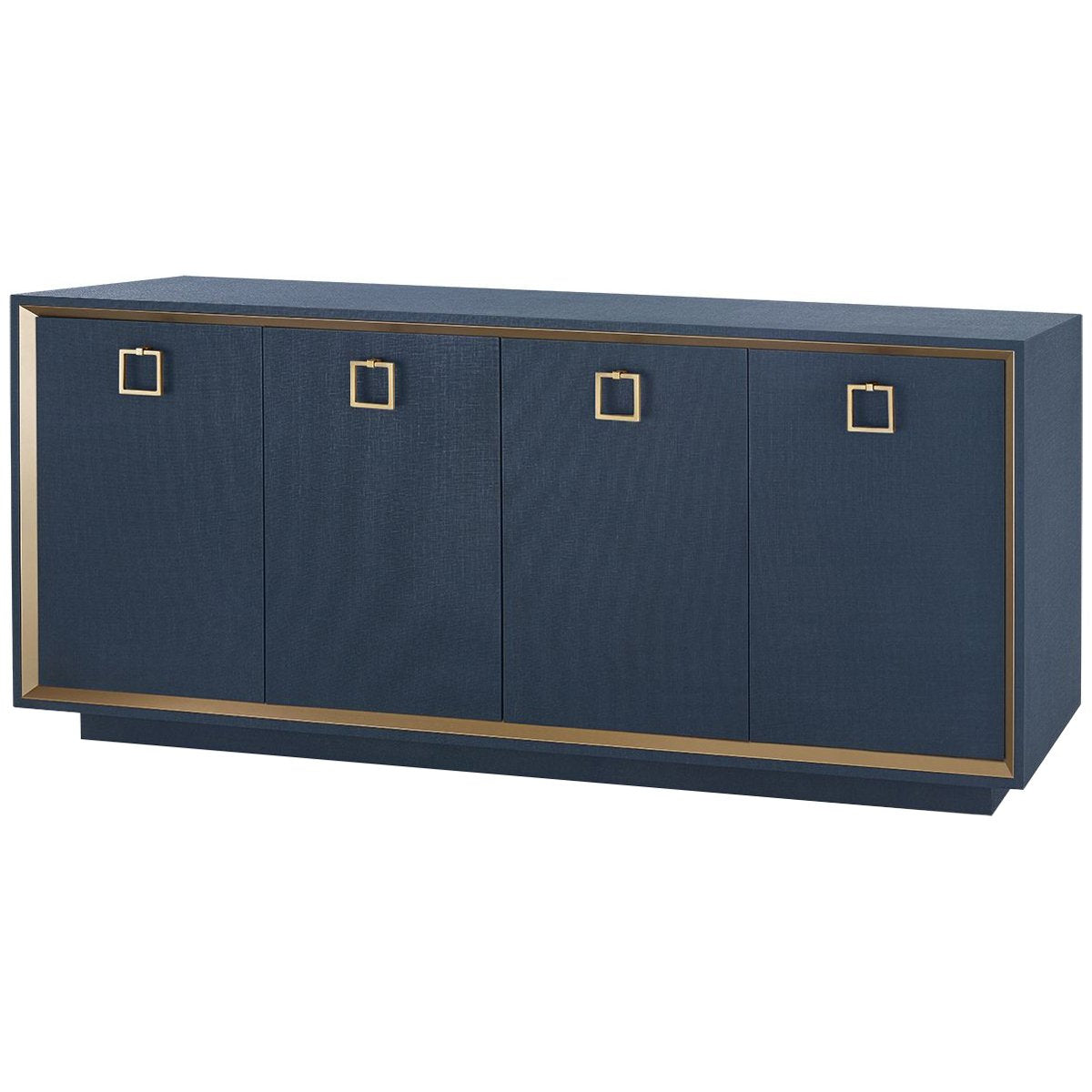 Villa &amp; House Ansel 4-Door Cabinet with Santino Pull