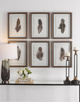 Uttermost Birds of A Feather Framed Prints, 6-Piece Set