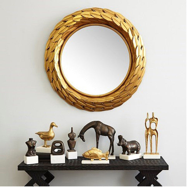 Villa &amp; House Athena Mirror in Gold