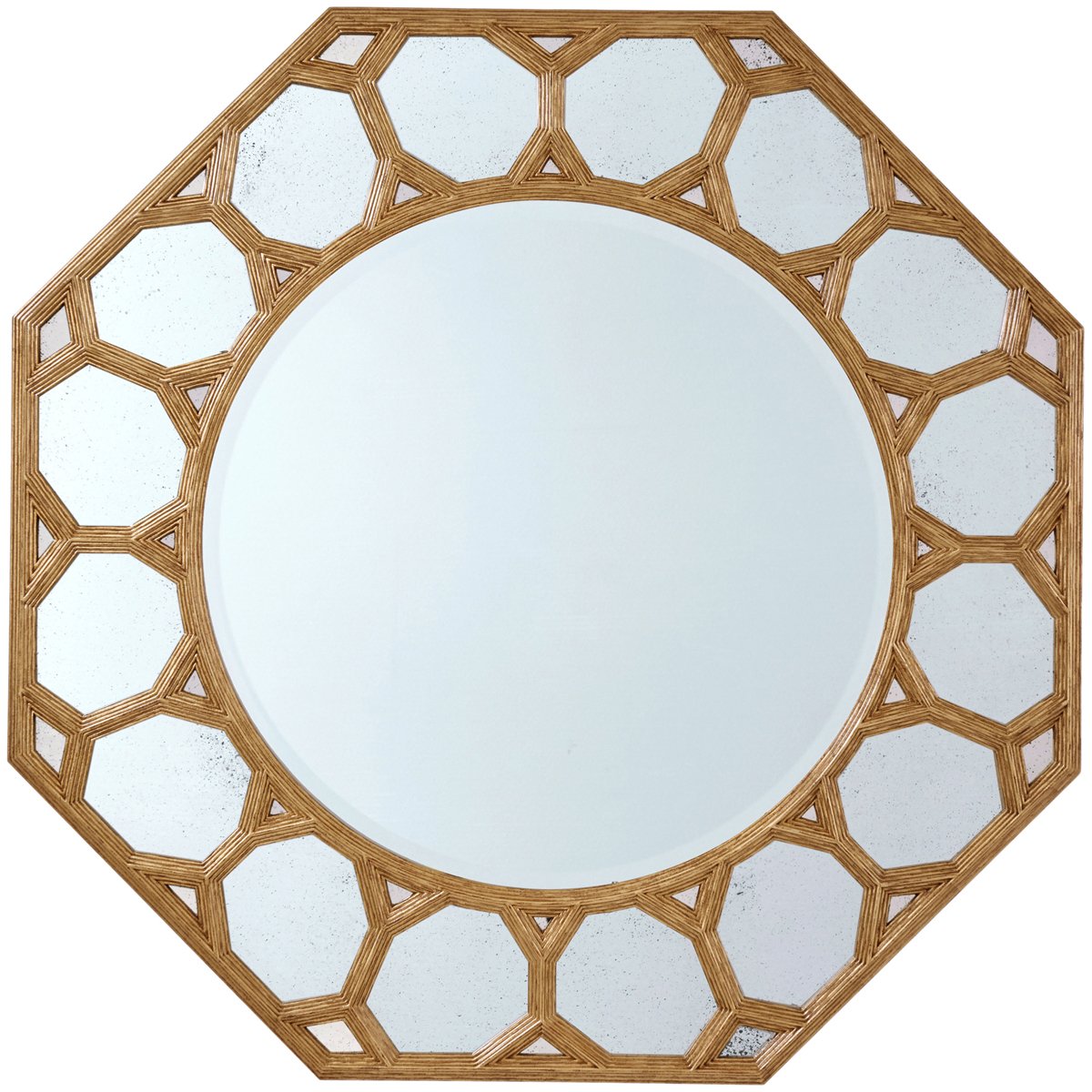 Theodore Alexander Esme Octagonal Wall Mirror