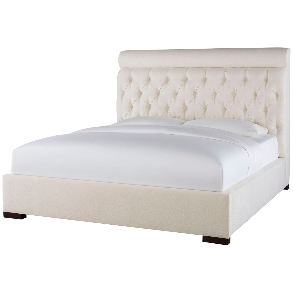 Baker Furniture Panorama Tufted Fully Upholstered Bed BAA2921