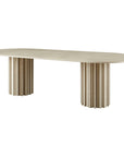 Baker Furniture Huxley Oval Top Dining Table BAA3036