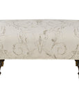 Baker Furniture Victorian Upholstered Ottoman BAU2005O