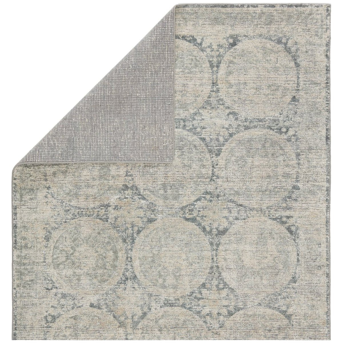 Jaipur Brentwood by Barclay Butera Crescent Medallion Gray BBB04 Rug