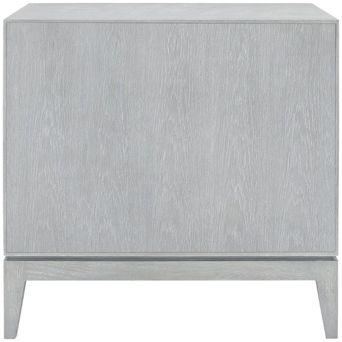 Villa &amp; House Cameron 1-Drawer Gray Side Table with Raquel Pull