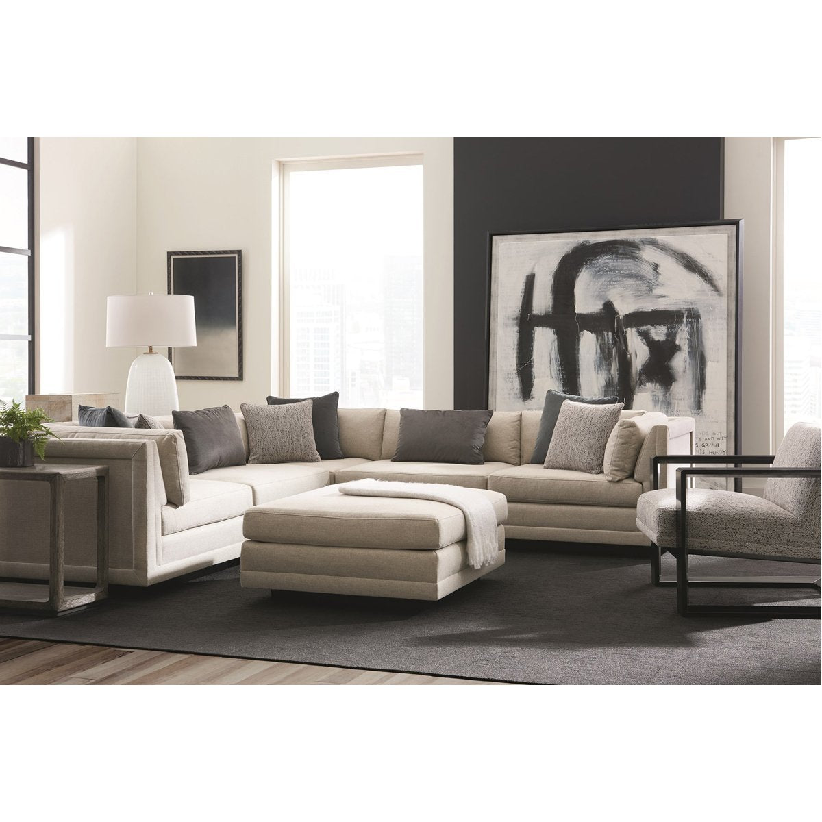 Caracole Modern Fusion 6 Piece Sectional