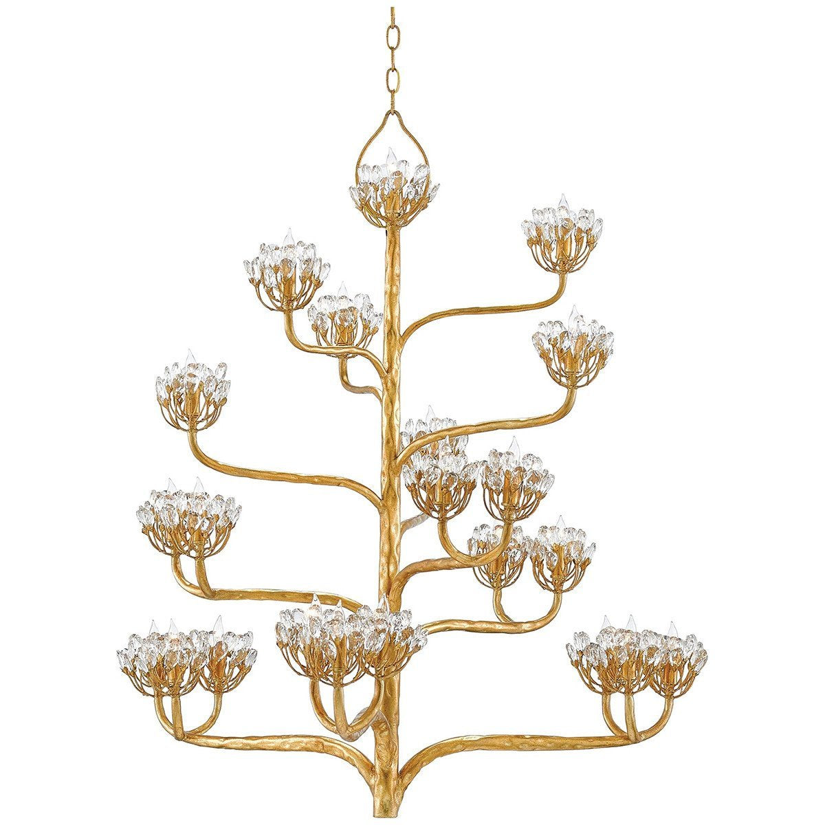 Currey and Company Agave Americana Chandelier
