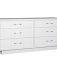 Vanguard Furniture Williams Tall Dresser - Pure White