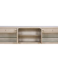 Vanguard Furniture Solene 2-Door with Turned Leg Brass Cabinet
