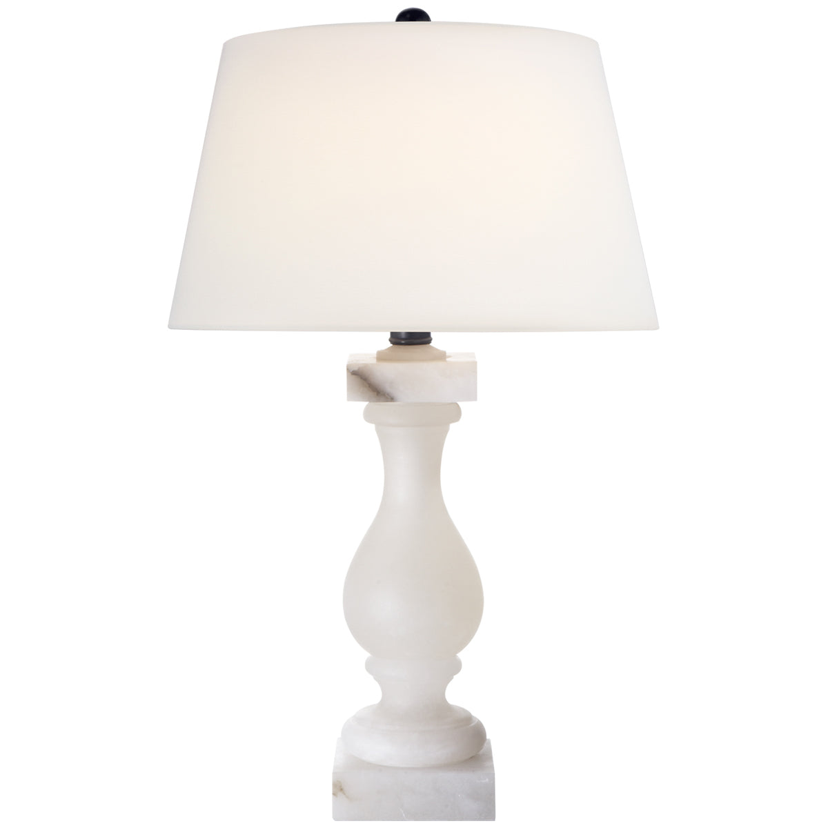 Visual Comfort Balustrade Table Lamp in Alabaster