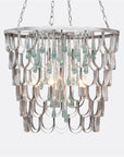 Made Goods Henson Fish Scale Chandelier
