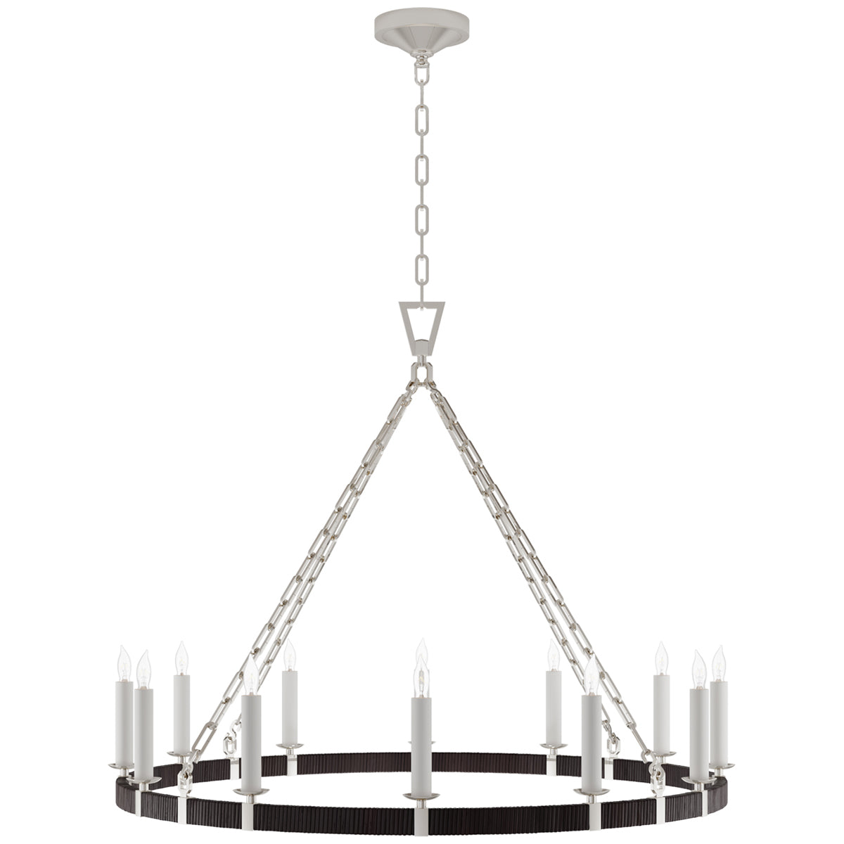 Visual Comfort Darlana Large Wrapped Ring Chandelier