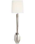 Visual Comfort Ruhlmann Single Sconce with Linen Shade