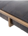 Four Hands Irondale Oxford Square Coffee Table - Ebony