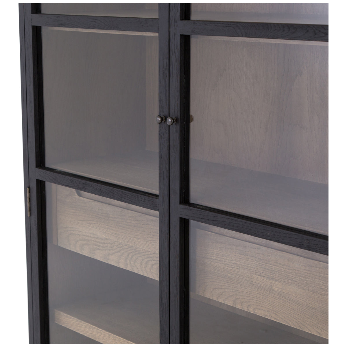Four Hands Irondale Millie Cabinet - Drifted Black