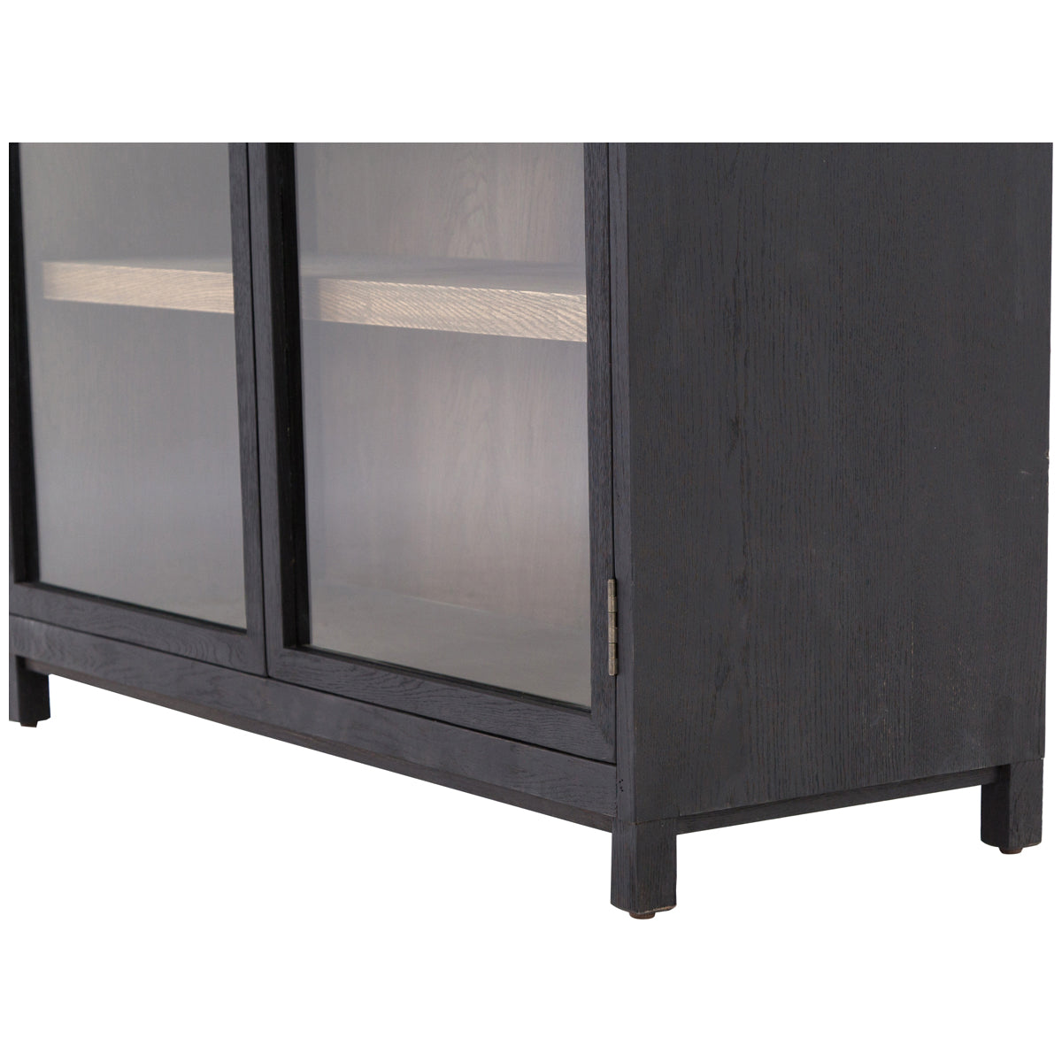 Four Hands Irondale Millie Cabinet - Drifted Black