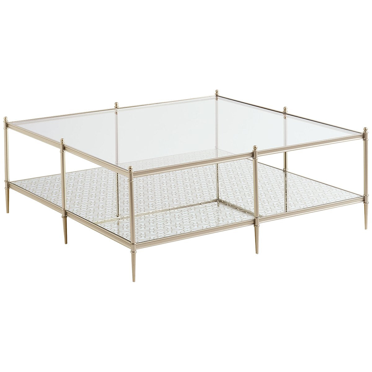 Caracole Classic Perfectly Square Cocktail Table