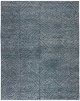 Jaipur Corbett Teyla Dots Chevron Blue Gray COB01 Rug
