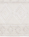Jaipur Cosette Adelie Trellis Geometric White Light Gray COE01 Rug