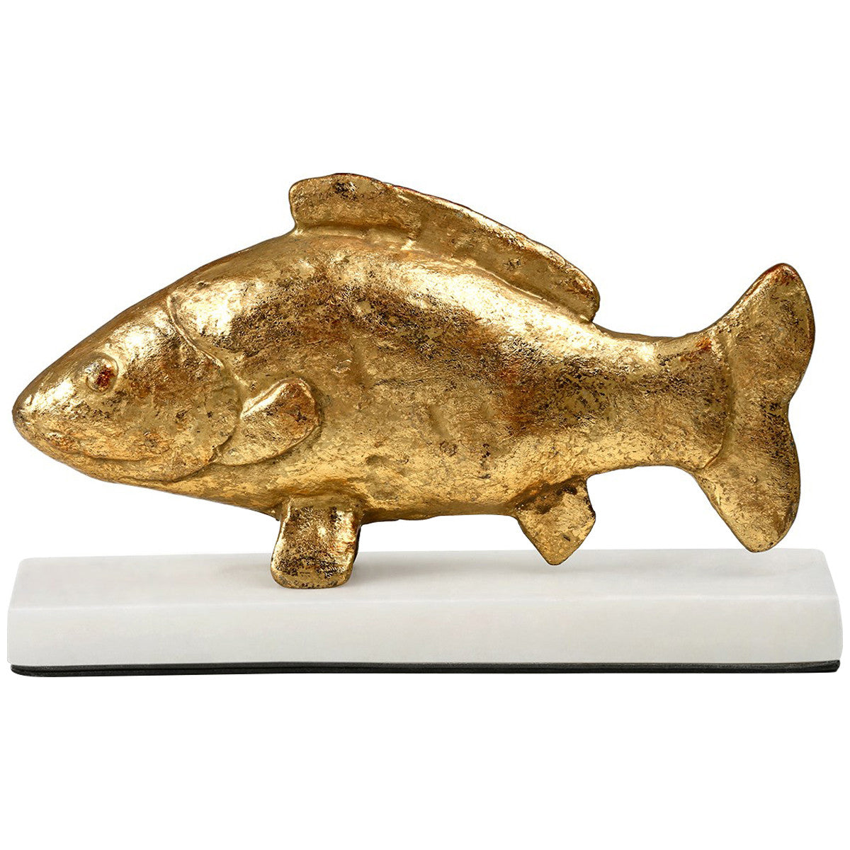Villa &amp; House Carp Fish Statue in Gold
